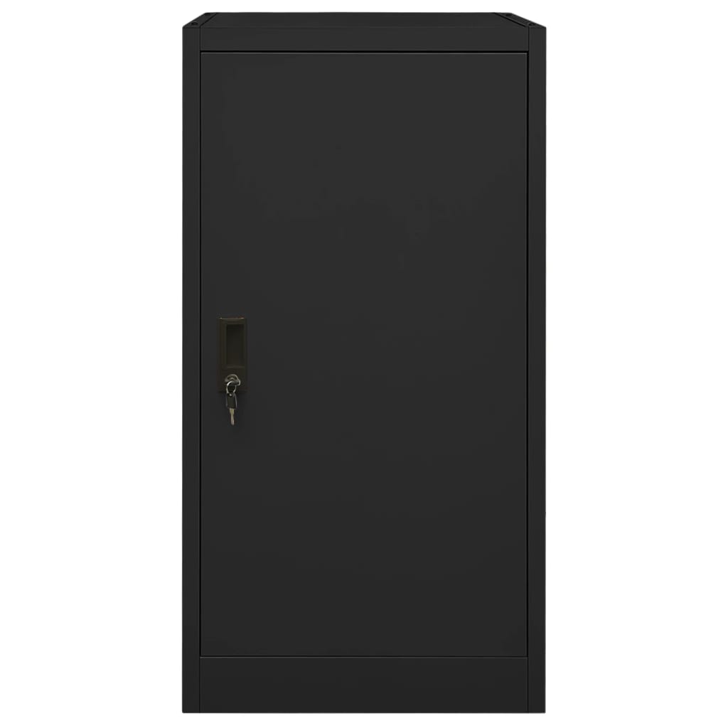 Armoire à selles Noir 53x53x105 cm Acier