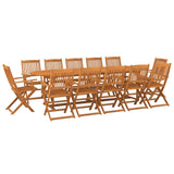 Ensemble à manger de jardin 13 pcs 280x90x75 cm bois d'acacia