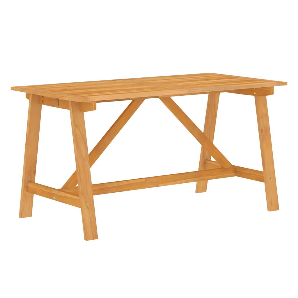 Ensemble à manger de jardin 5 pcs Bois d'acacia solide