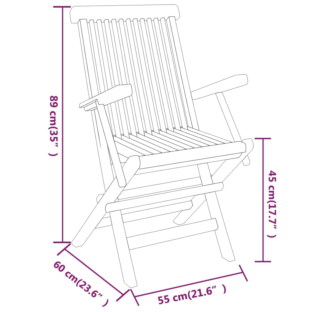 Ensemble à manger de jardin 3 pcs Bois de teck massif