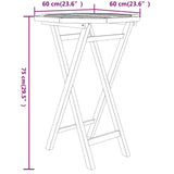 Ensemble à manger de jardin 3 pcs Bois de teck massif