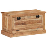 Banc de rangement de chaussures 85x40x45cm Bois d'acacia massif