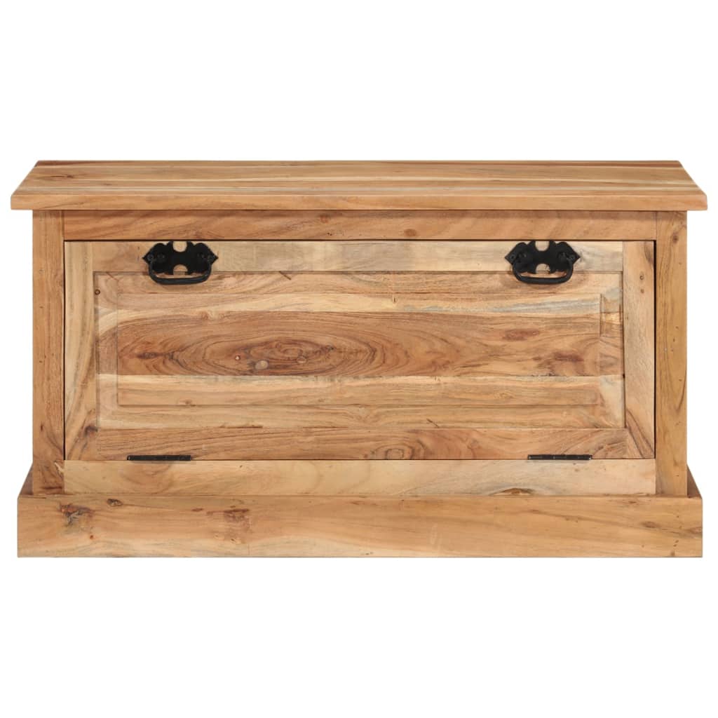 Banc de rangement de chaussures 85x40x45cm Bois d'acacia massif