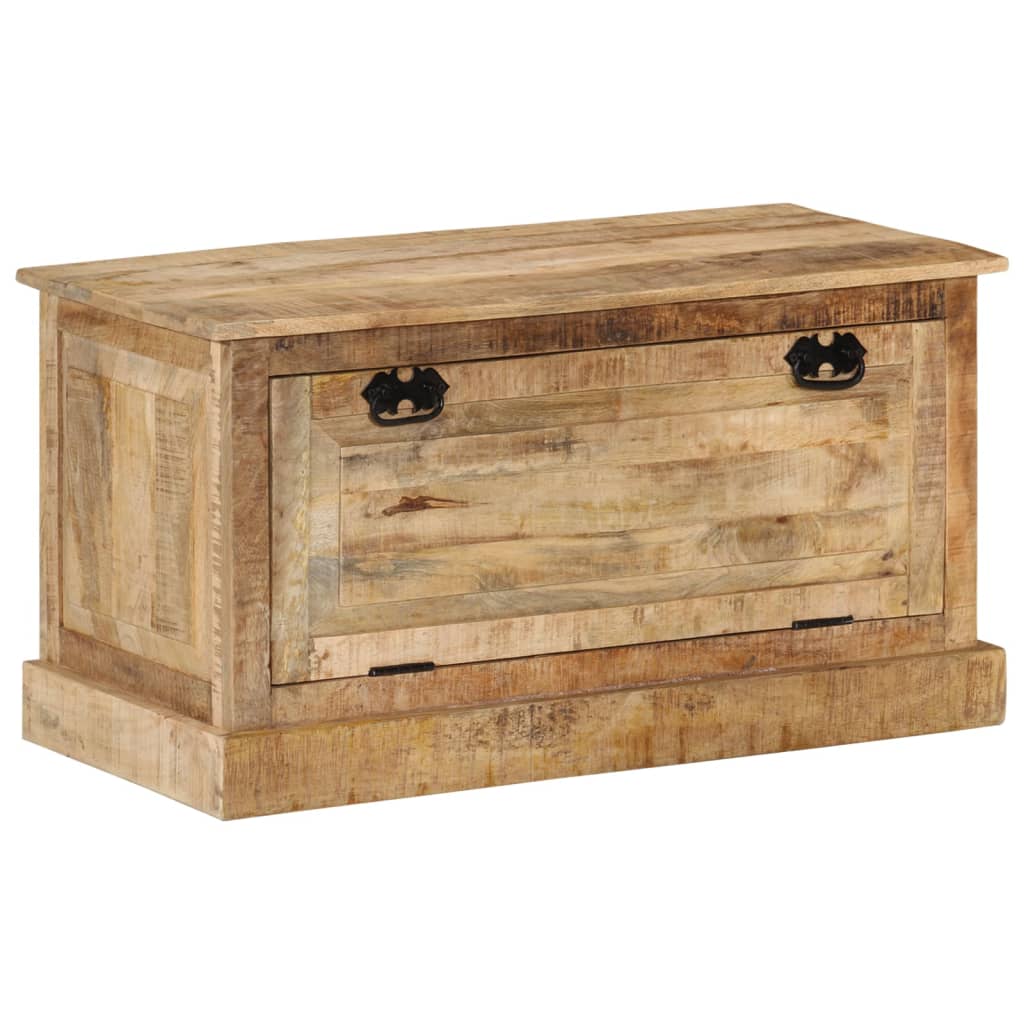 Banc de rangement de chaussures 85x40x45 cm Bois de manguier