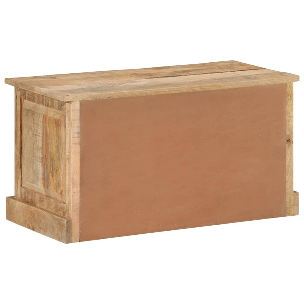 Banc de rangement de chaussures 85x40x45 cm Bois de manguier