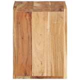 Tabouret 40x30x40 cm Bois d'acacia solide