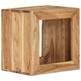 Tabouret 40x30x40 cm Bois d'acacia solide