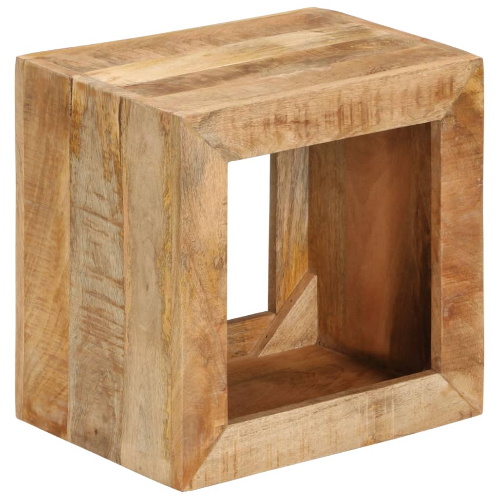 Tabouret 40x30x40 cm Bois de manguier solide