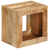 Tabouret 40x30x40 cm Bois de manguier solide