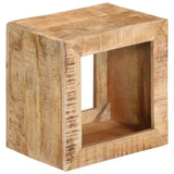 Tabouret 40x30x40 cm Bois de manguier solide