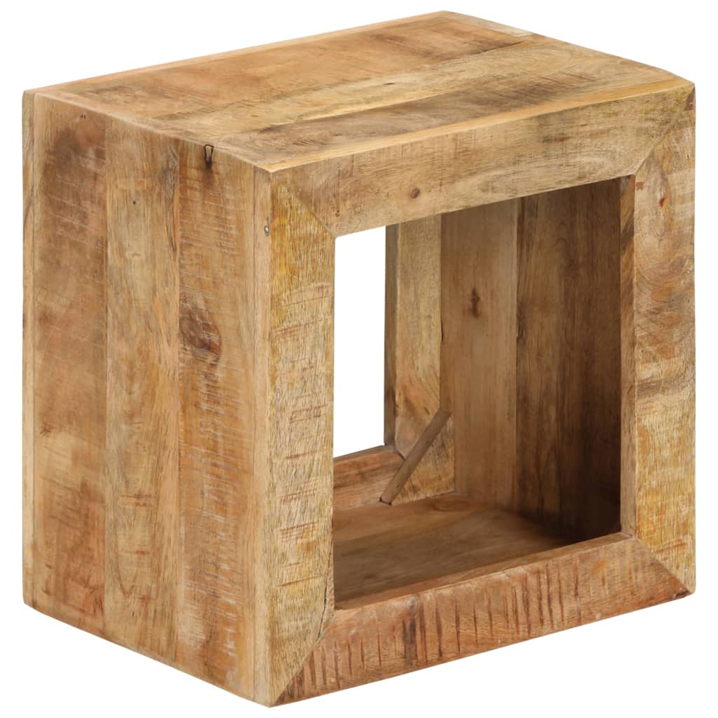 Tabouret 40x30x40 cm Bois de manguier solide