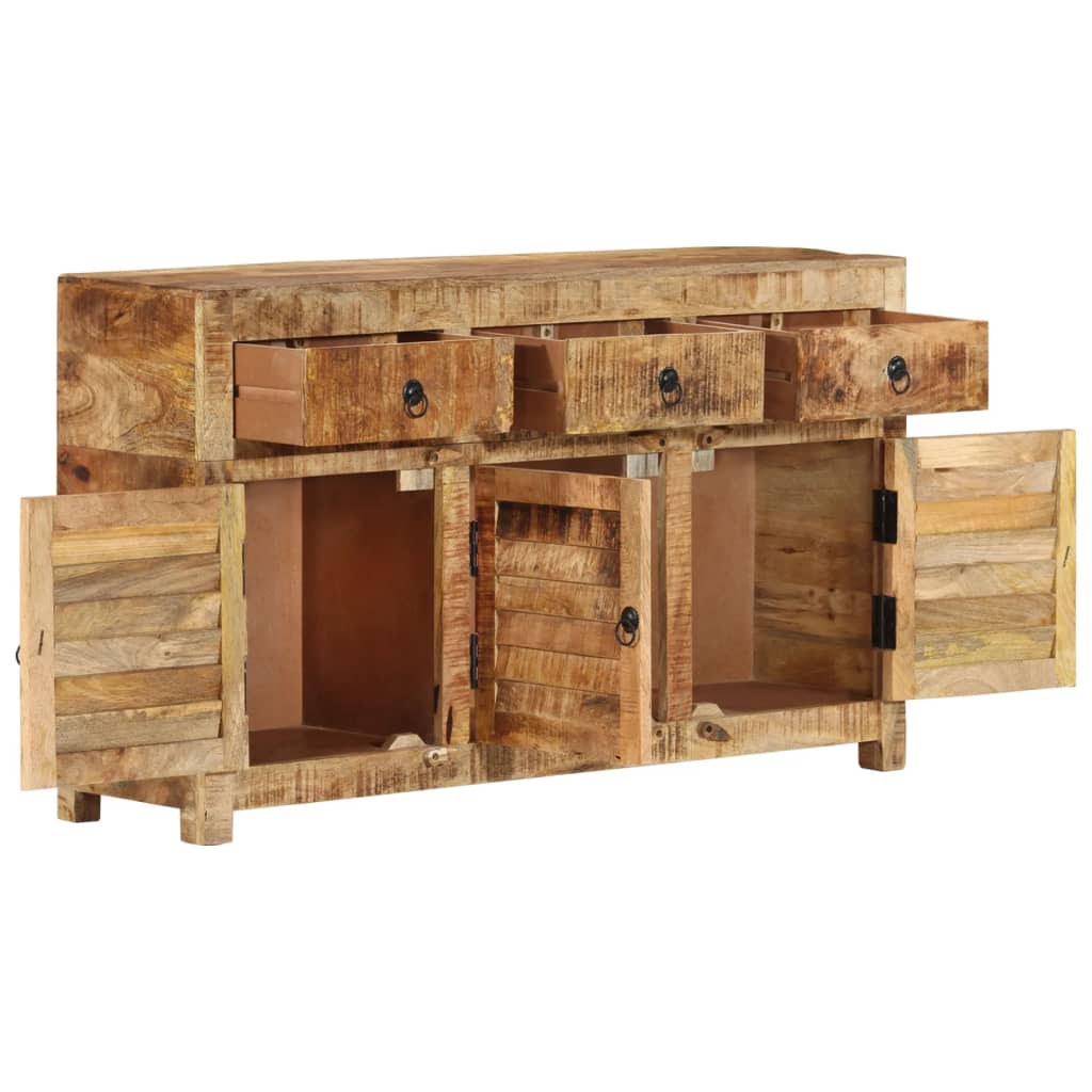 Buffet 110x30x65 cm Bois massif de manguier