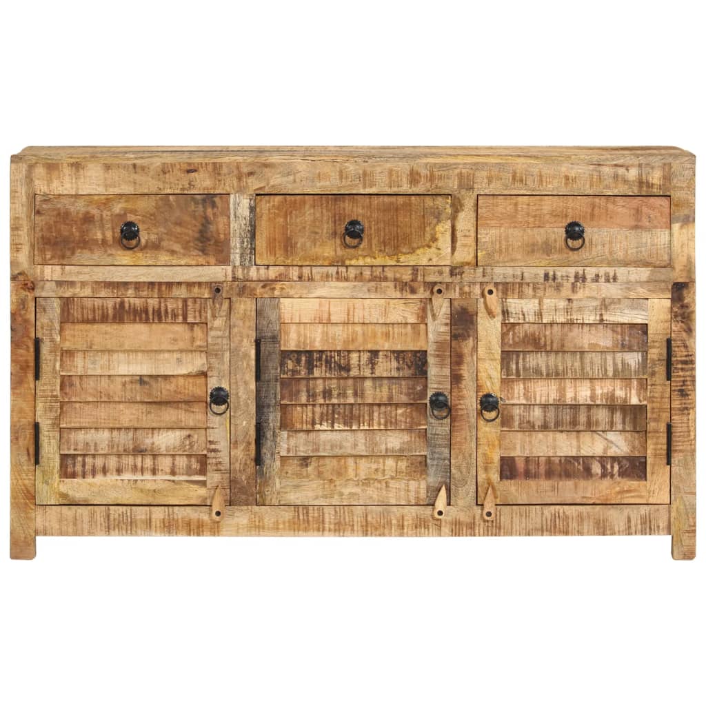 Buffet 110x30x65 cm Bois massif de manguier