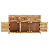 Buffet 110x30x65 cm Bois massif de manguier