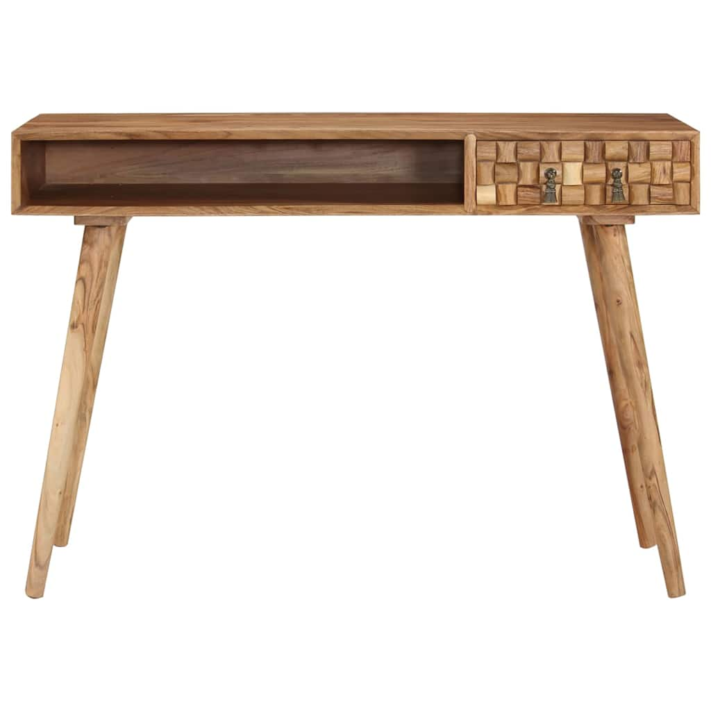 Bureau 110x50x76 cm Bois d'acacia massif