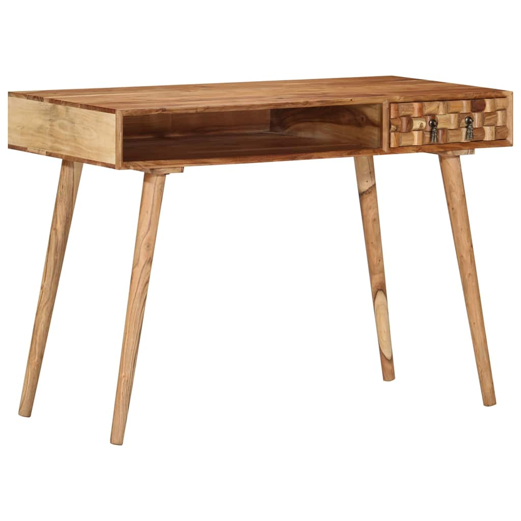 Bureau 110x50x76 cm Bois d'acacia massif