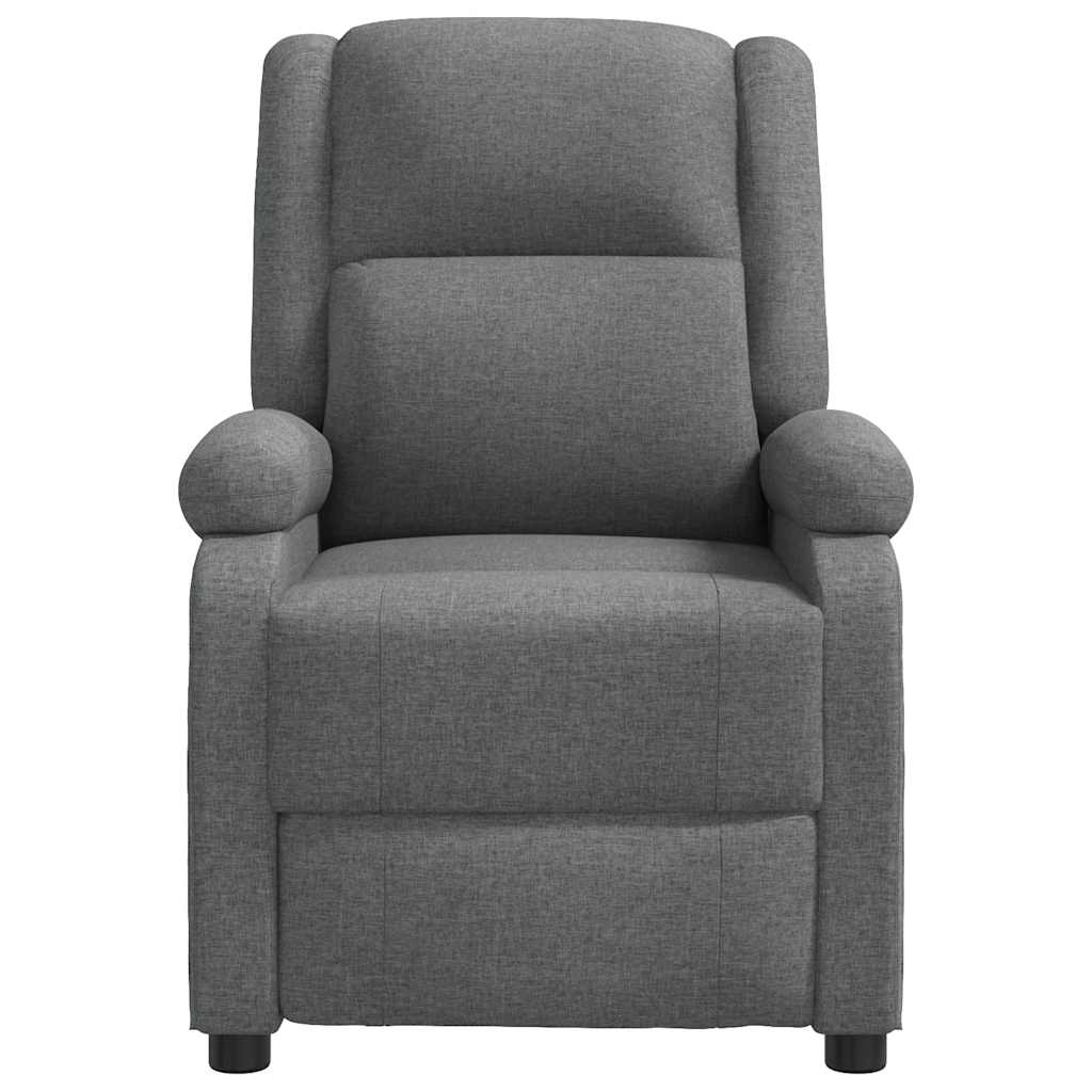 Fauteuil inclinable Gris foncé Tissu