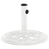 Parasol base White 44x44x31 cm Cast iron