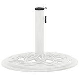 Parasol base White 44x44x31 cm Cast iron