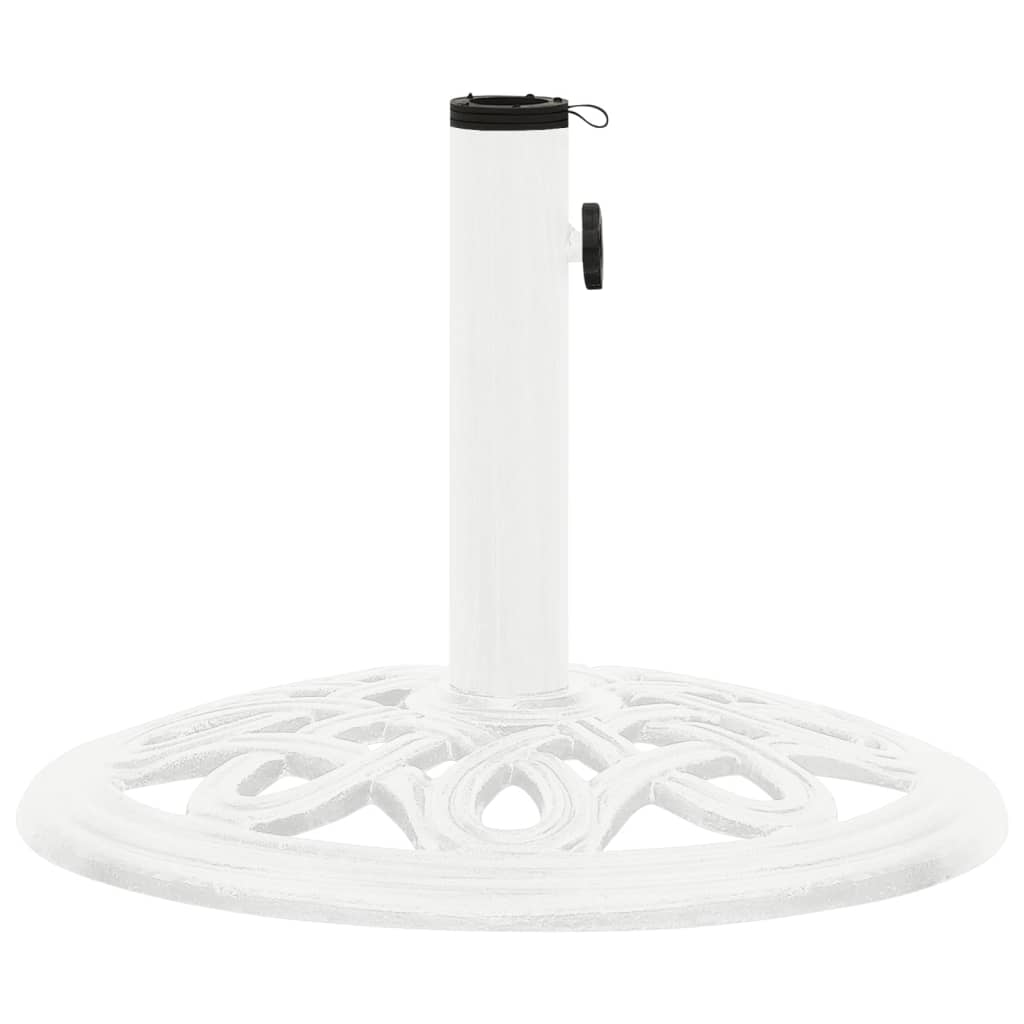 Parasol base White 40x40x32 cm Cast iron