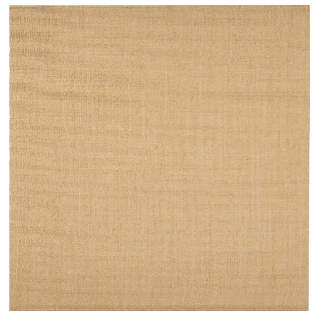 Tapis Sisal naturel 100x100 cm