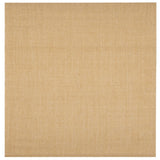 Tapis Sisal naturel 100x100 cm