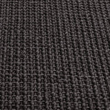 Tapis Sisal naturel 66x350 cm Noir