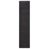 Tapis Sisal naturel 80x350 cm Noir