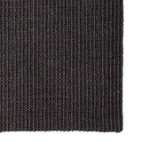 Tapis Sisal naturel 80x350 cm Noir