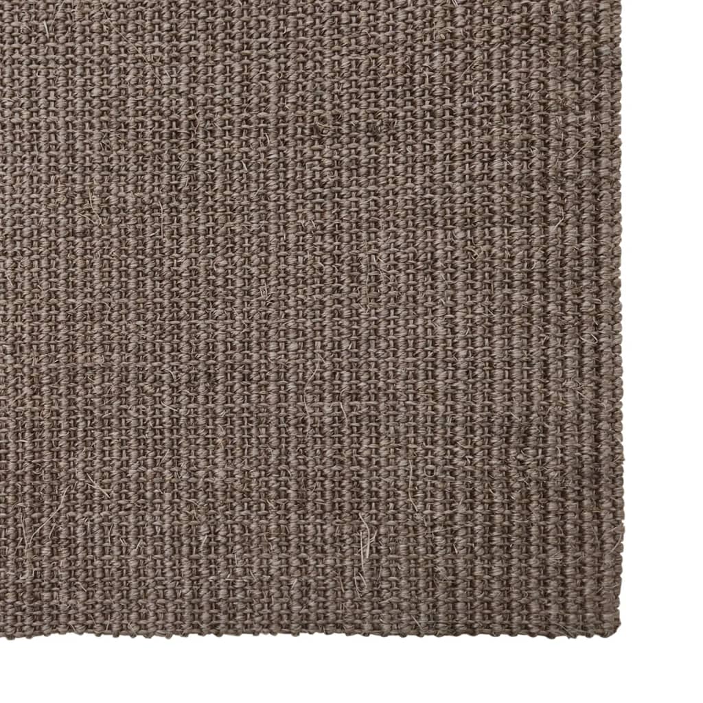 Tapis Sisal naturel 66x350 cm Marron