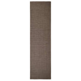 Tapis Sisal naturel 80x300 cm Marron