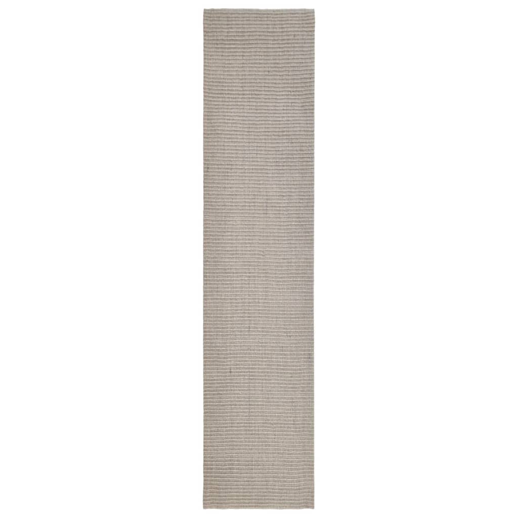 Tapis Sisal naturel 66x300 cm Sableux