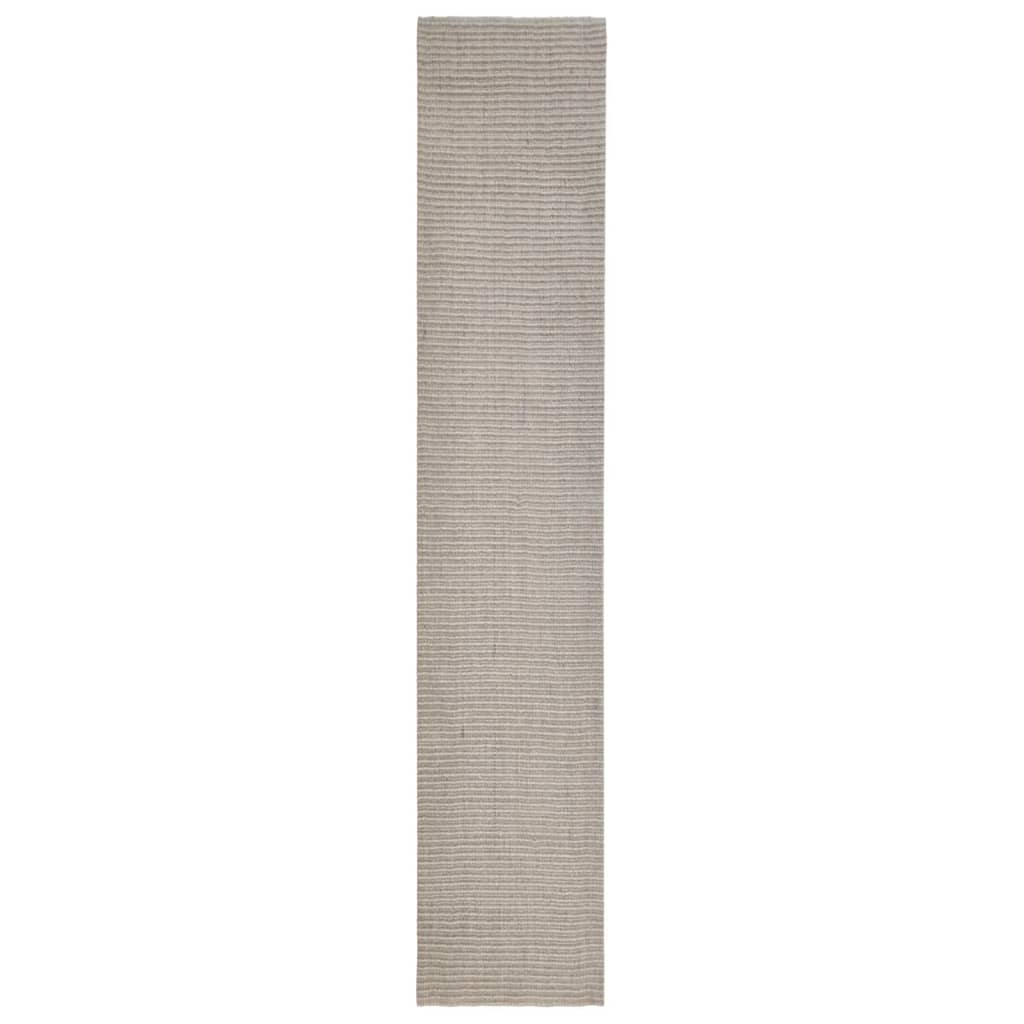 Tapis Sisal naturel 66x350 cm Sableux