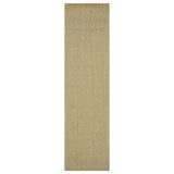 Tapis Sisal naturel 66x250 cm Vert