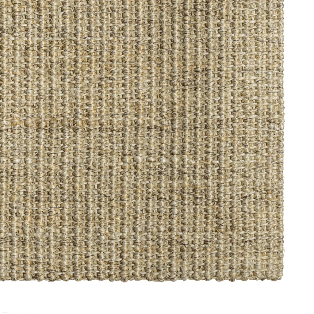 Tapis Sisal naturel 66x250 cm Vert