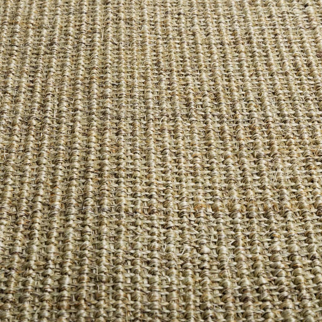 Tapis Sisal naturel 66x250 cm Vert