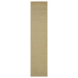 Tapis Sisal naturel 66x300 cm Vert