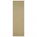 Tapis Sisal naturel 80x250 cm Vert