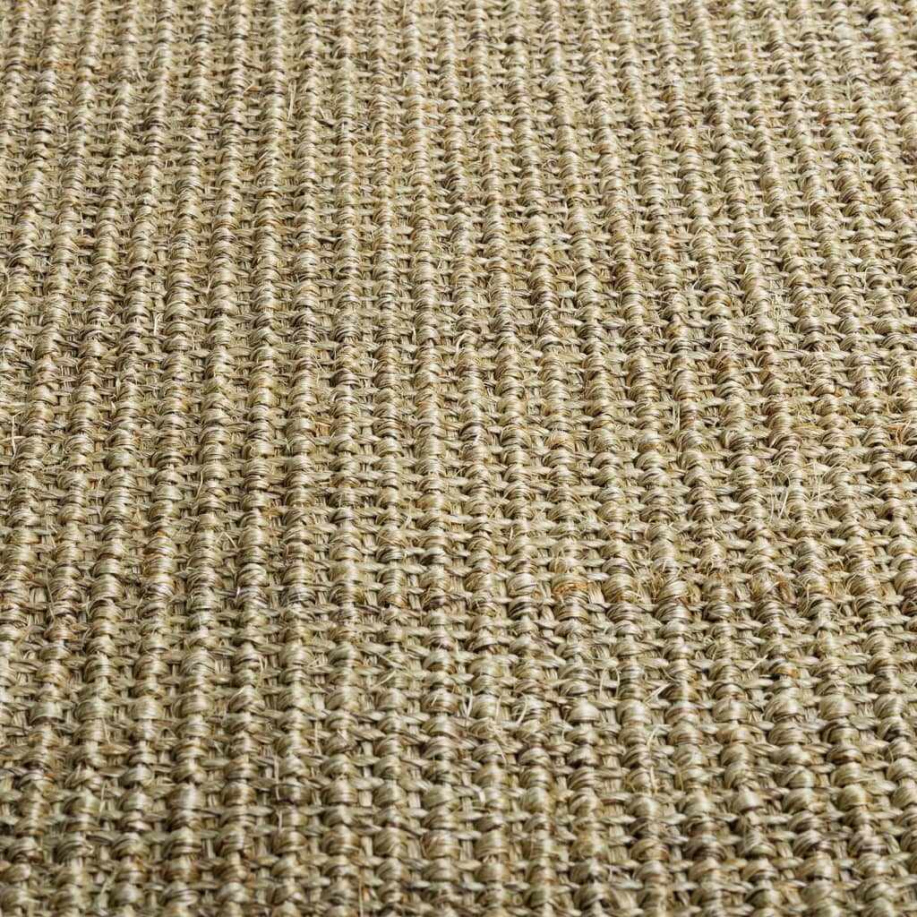 Tapis Sisal naturel 80x250 cm Vert