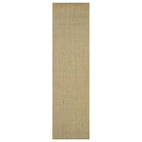 Tapis Sisal naturel 80x300 cm Vert