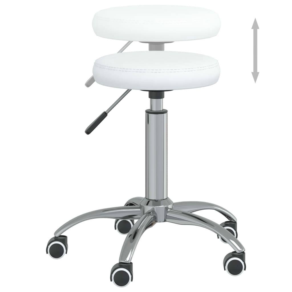 Tabouret de massage Similicuir Blanc