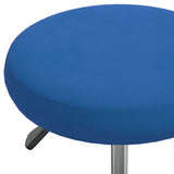 Chaise de salle à manger Bleu Velours