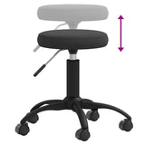 Tabouret de massage Velours Noir