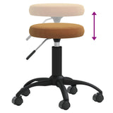 Tabouret de massage Velours Marron