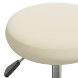 Tabouret de massage Velours Crème