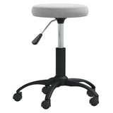 Tabouret de massage Velours Gris clair