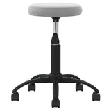 Tabouret de massage Velours Gris clair