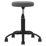 Tabouret de massage Velours Gris foncé