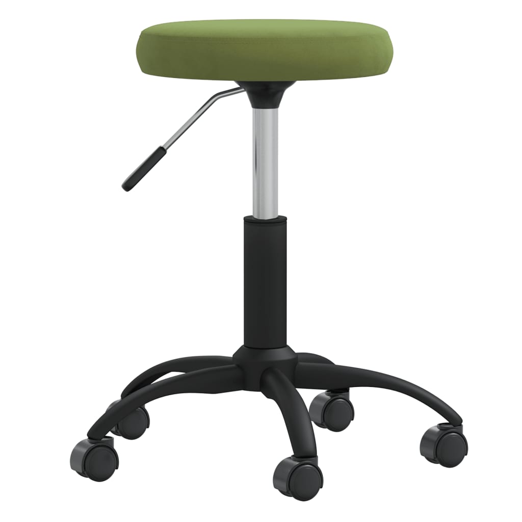 Tabouret de massage Velours Vert clair