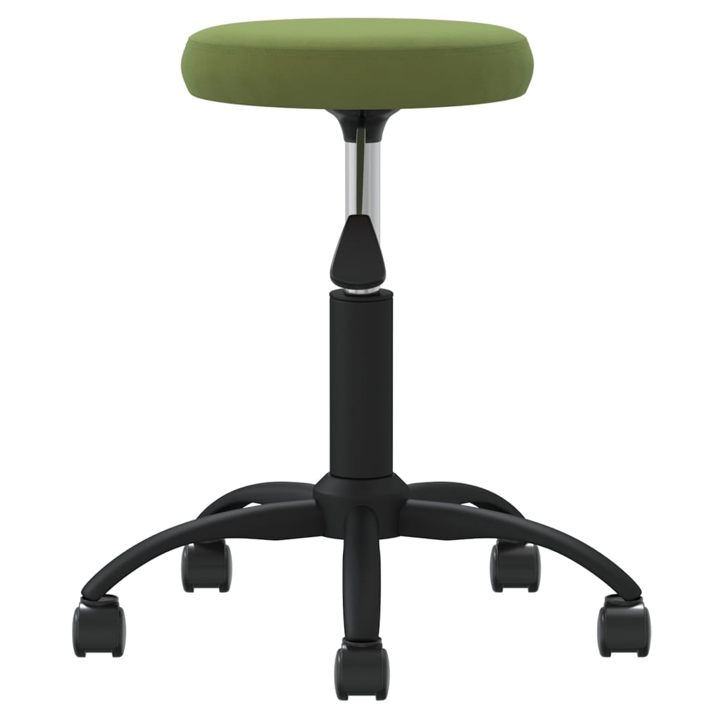 Tabouret de massage Velours Vert clair